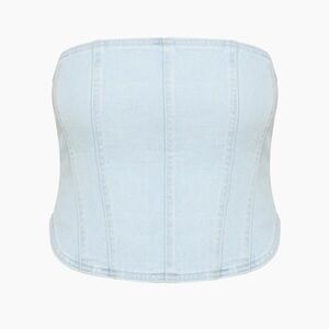 Denim Forum The 90’s Debbie Denim Bustier